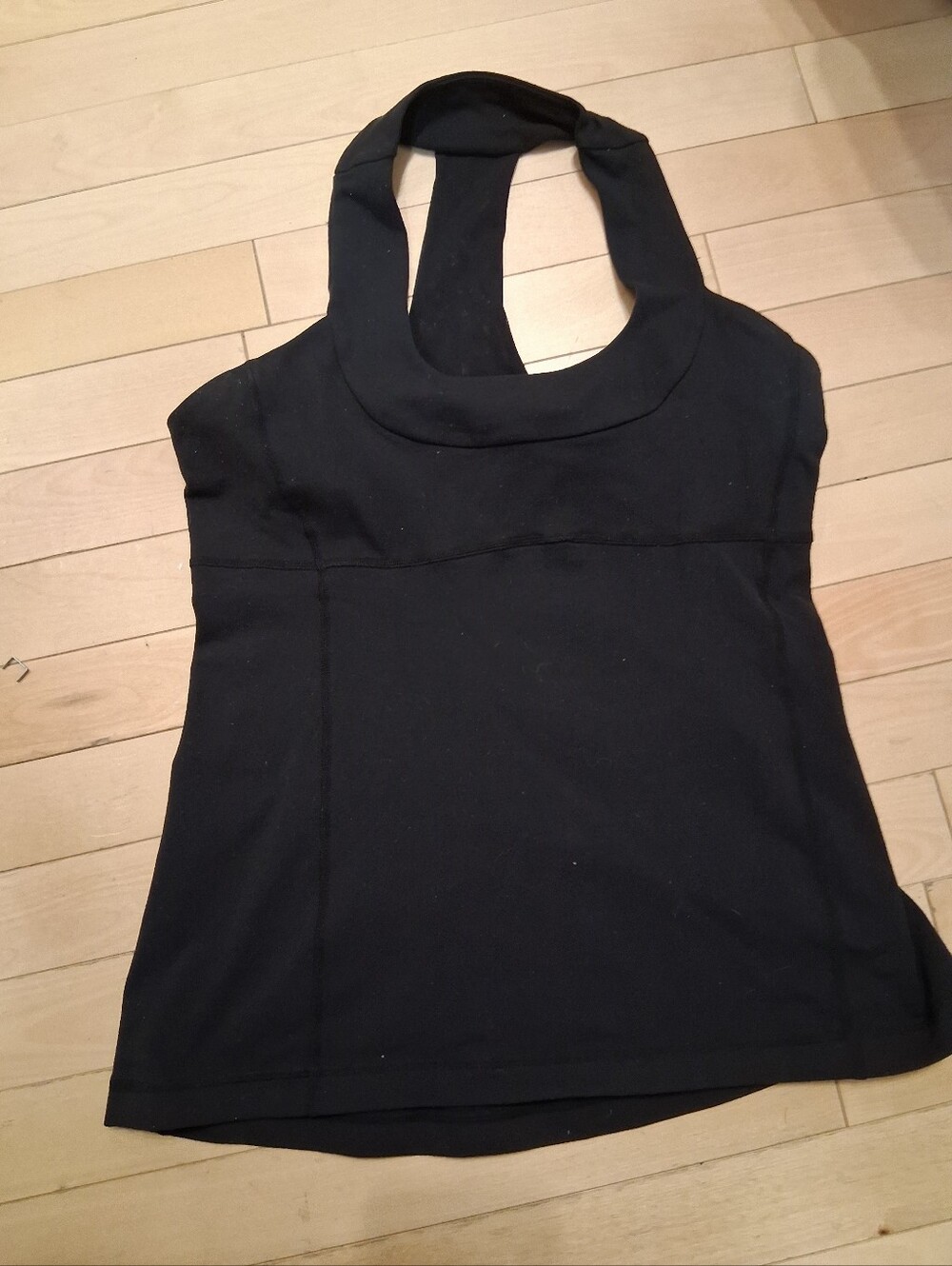 lululemon athletica Black Halter Athletic Tank